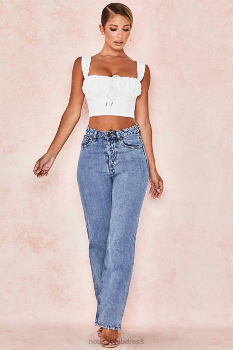 House of CB Yara Vintage Fit High Waist Jeans Clothing 4H6N646