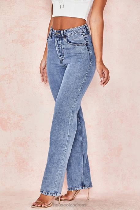 House of CB Yara Vintage Fit High Waist Jeans Clothing 4H6N646