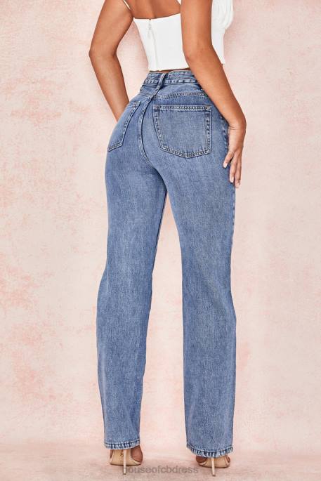 House of CB Yara Vintage Fit High Waist Jeans Clothing 4H6N646