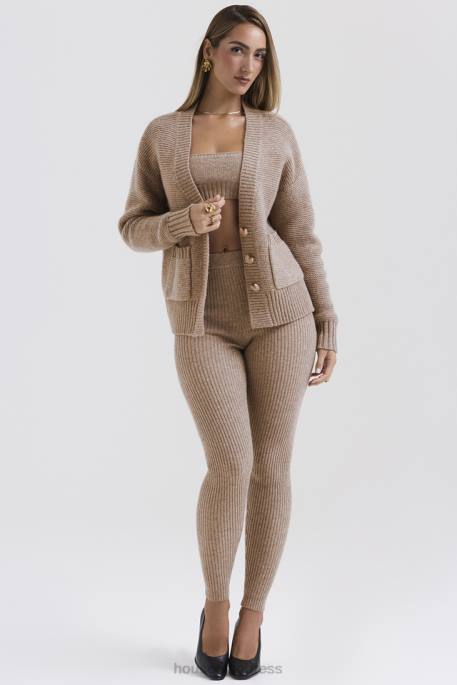 House of CB Rosmina Barley Natural Wool Leggings Clothing 4H6N824