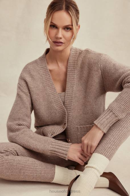 House of CB Rosmina Barley Natural Wool Leggings Clothing 4H6N824