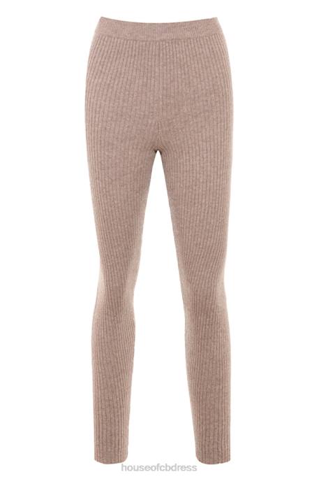 House of CB Rosmina Barley Natural Wool Leggings Clothing 4H6N824