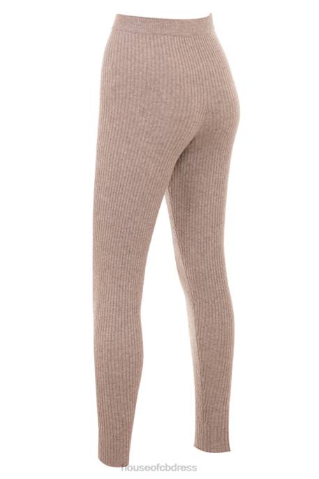 House of CB Rosmina Barley Natural Wool Leggings Clothing 4H6N824