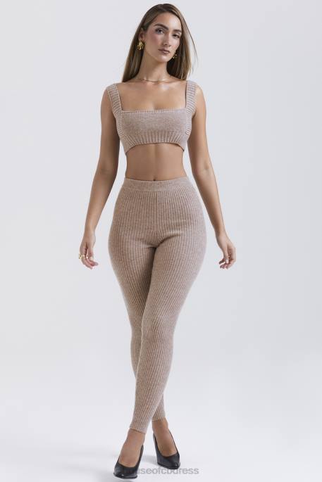 House of CB Rosmina Barley Natural Wool Leggings Clothing 4H6N824
