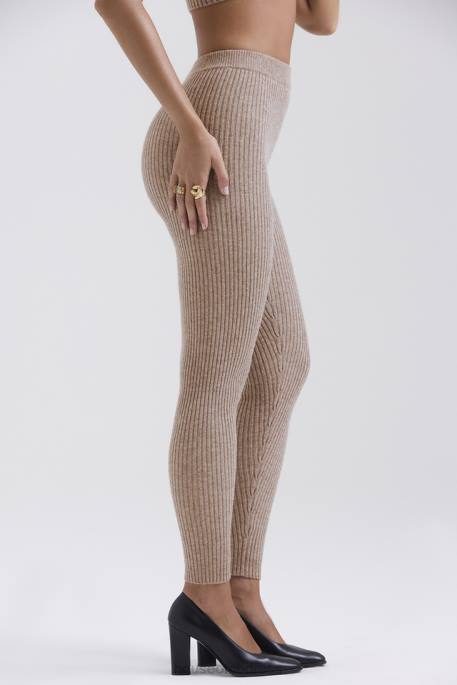 House of CB Rosmina Barley Natural Wool Leggings Clothing 4H6N824