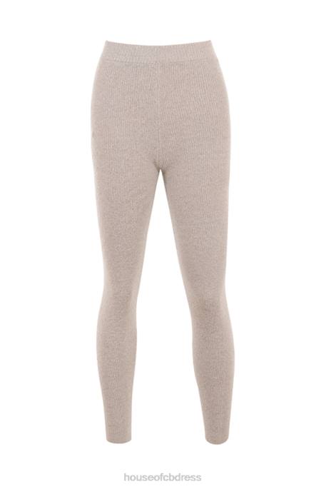 House of CB Sydney Opal Ribbed Knit Leggings Clothing 4H6N880