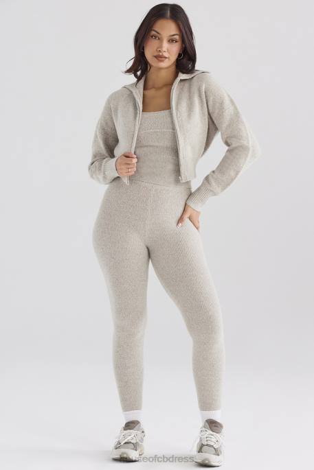House of CB Sydney Opal Ribbed Knit Leggings Clothing 4H6N880