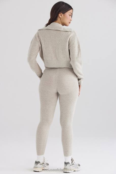 House of CB Sydney Opal Ribbed Knit Leggings Clothing 4H6N880