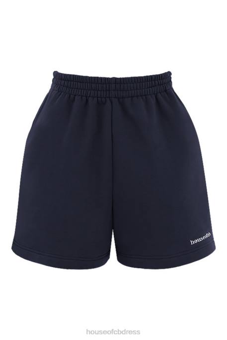 House of CB Auden Navy Jersey Track Shorts Clothing 4H6N994
