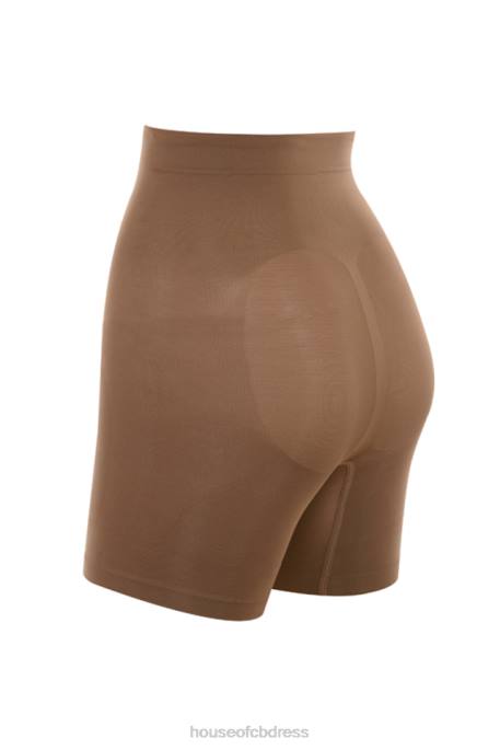 House of CB Sculpting Shorts Mocha Clothing 4H6N958