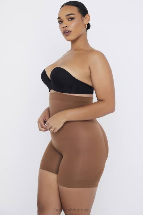 House of CB Sculpting Shorts Mocha Clothing 4H6N958