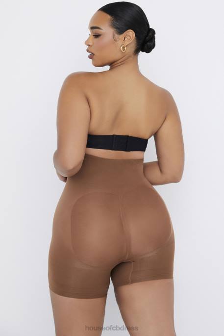 House of CB Sculpting Shorts Mocha Clothing 4H6N958