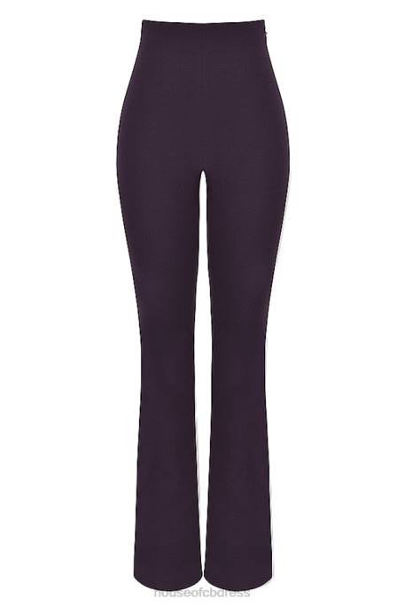 House of CB Laurel Night Shade High Waisted Trousers Clothing 4H6N908