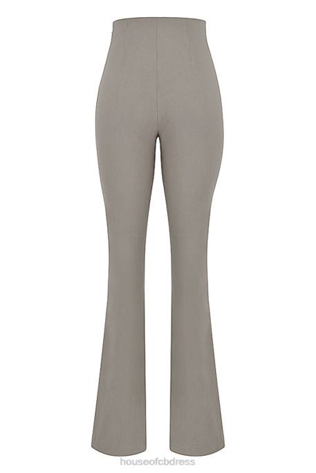House of CB Laurel Smoke High Waisted Trousers Clothing 4H6N889