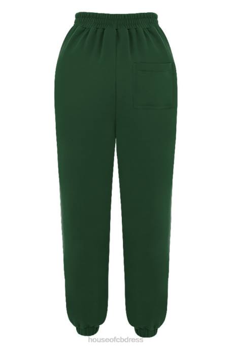 House of CB Sky Green Fleece Back Jogging Trousers Clothing 4H6N1009