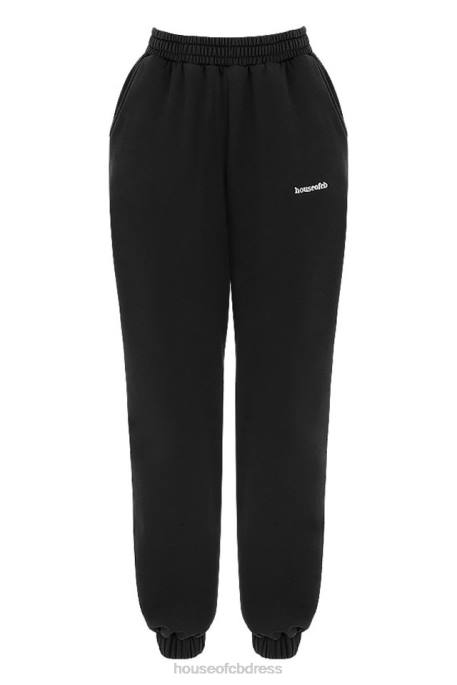 House of CB Sky Ink Fleece Back Jogging Trouser Clothing 4H6N978