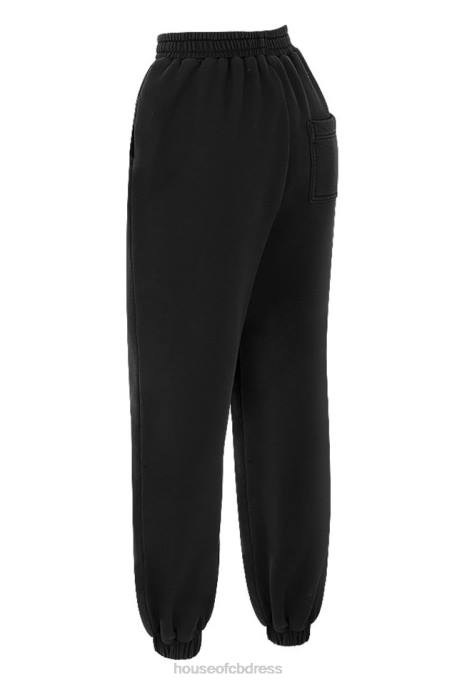 House of CB Sky Ink Fleece Back Jogging Trouser Clothing 4H6N978