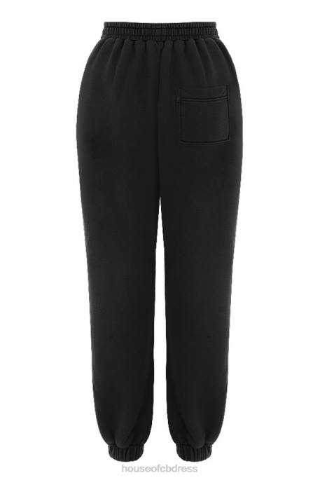 House of CB Sky Ink Fleece Back Jogging Trouser Clothing 4H6N978