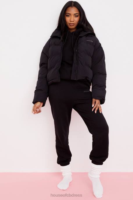 House of CB Sky Ink Fleece Back Jogging Trouser Clothing 4H6N978