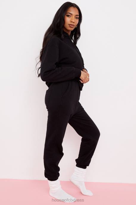 House of CB Sky Ink Fleece Back Jogging Trouser Clothing 4H6N978