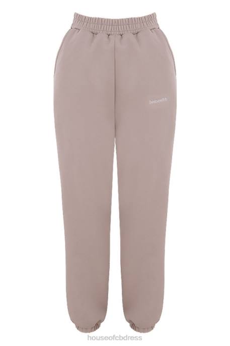 House of CB Sky Stone Fleece Back Jogging Trousers Clothing 4H6N1000