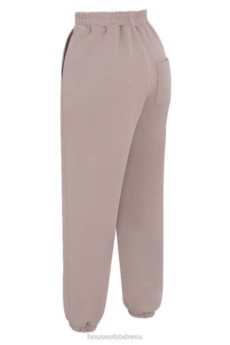 House of CB Sky Stone Fleece Back Jogging Trousers Clothing 4H6N1000
