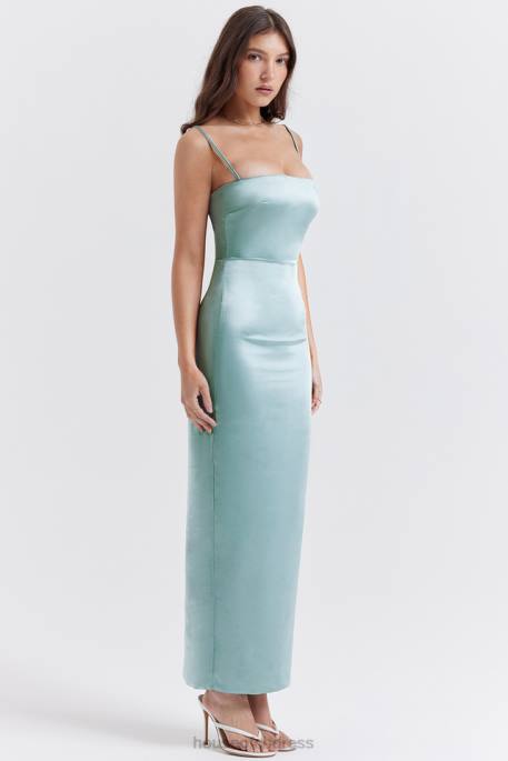 House of CB Costanza Light Jade Maxi Dress Clothing 4H6N254