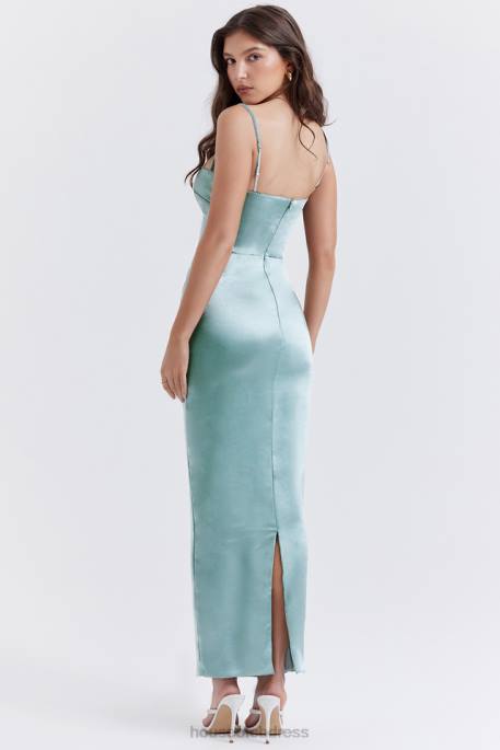 House of CB Costanza Light Jade Maxi Dress Clothing 4H6N254