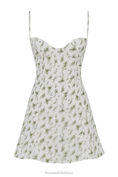 House of CB Christiana Garden Print Mini Dress Clothing 4H6N433