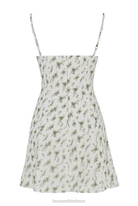 House of CB Christiana Garden Print Mini Dress Clothing 4H6N433