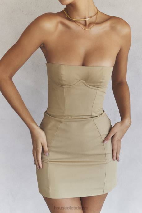 House of CB Elissa Stone Strapless Mini Dress Clothing 4H6N387