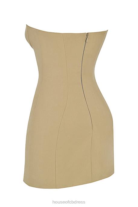 House of CB Elissa Stone Strapless Mini Dress Clothing 4H6N387