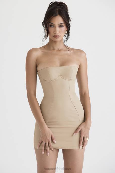 House of CB Elissa Stone Strapless Mini Dress Clothing 4H6N387