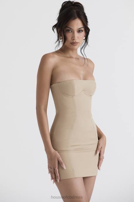 House of CB Elissa Stone Strapless Mini Dress Clothing 4H6N387