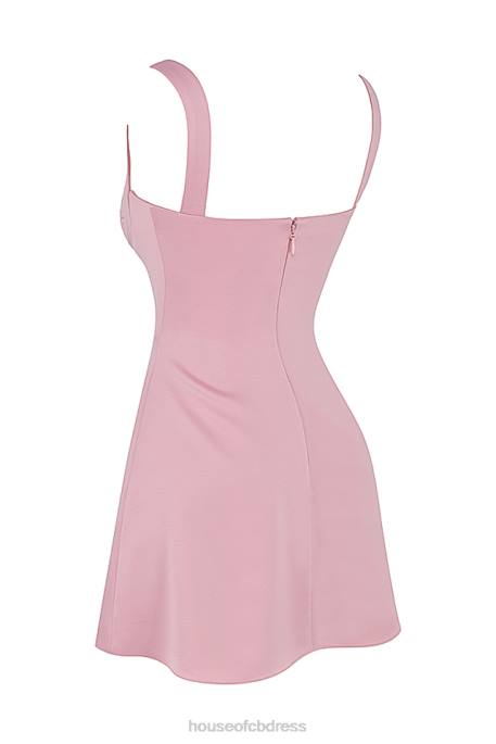 House of CB Kara Pink Quartz Mini Dress Clothing 4H6N417