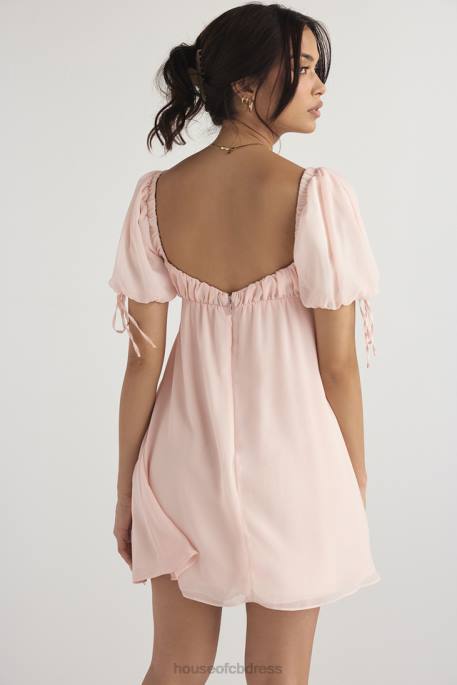 House of CB Princess Pink Quartz Mini Dress Clothing 4H6N434