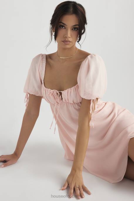 House of CB Princess Pink Quartz Mini Dress Clothing 4H6N434