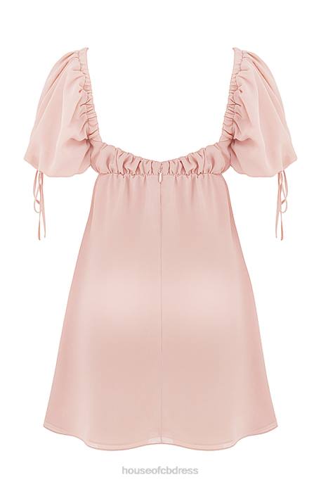House of CB Princess Pink Quartz Mini Dress Clothing 4H6N434