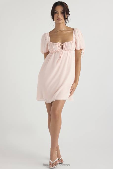 House of CB Princess Pink Quartz Mini Dress Clothing 4H6N434