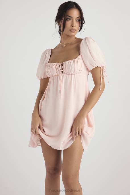 House of CB Princess Pink Quartz Mini Dress Clothing 4H6N434
