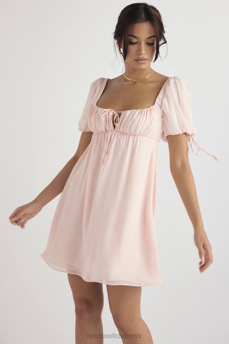 House of CB Princess Pink Quartz Mini Dress Clothing 4H6N434