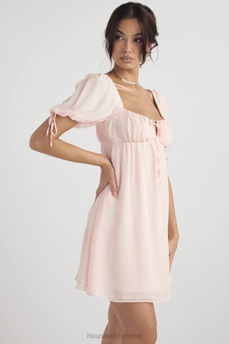 House of CB Princess Pink Quartz Mini Dress Clothing 4H6N434