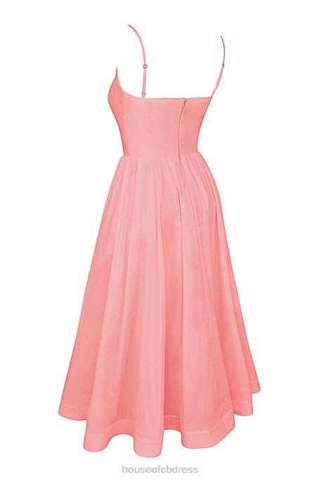House of CB Lolita Apricot Corset Sundress Clothing 4H6N233