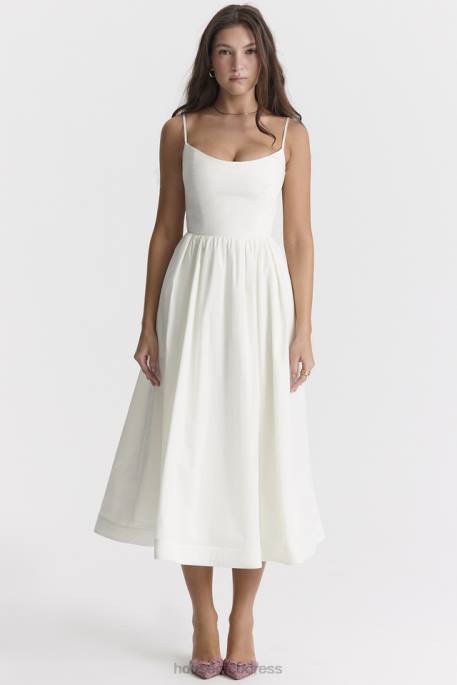 House of CB Lolita Ivory Corset Sundress Clothing 4H6N271