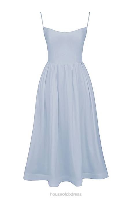 House of CB Lolita Soft Blue Corset Sundress Clothing 4H6N212
