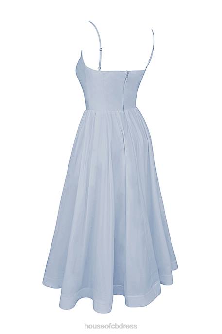House of CB Lolita Soft Blue Corset Sundress Clothing 4H6N212