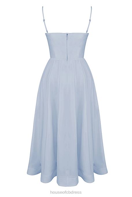 House of CB Lolita Soft Blue Corset Sundress Clothing 4H6N212