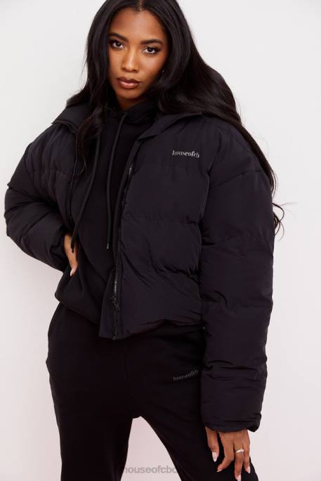 House of CB Hero Ink Oversized C Shape Puffer Jacket Clothing 4H6N1049