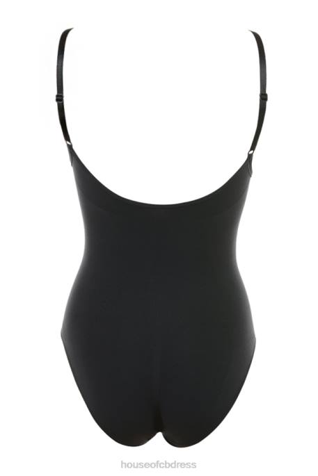 House of CB Sculpting Full Brief Bodysuit Ink Clothing 4H6N1271