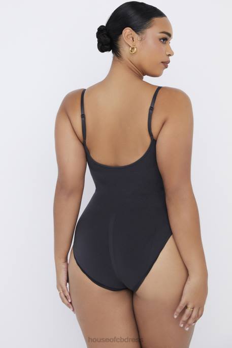 House of CB Sculpting Full Brief Bodysuit Ink Clothing 4H6N1271